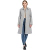 image:imagekate spade new york Womens Single Breasted Soft Wool Blend Midlength Walker CoatSoft Grey