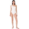 image:imagekate spade new york Womens Solid Bow Shoulder One PieceIvory