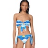 image:imagekate spade new york Womens Tie Bandeau Bra TopMulti
