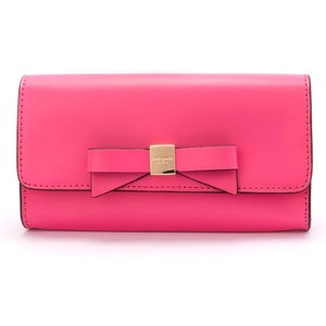 image:imageAllSaints Womens Leather Bow Belt Bag Removable Zip Pouch for HandsFree Carrying amp TravelPizzaz Pink