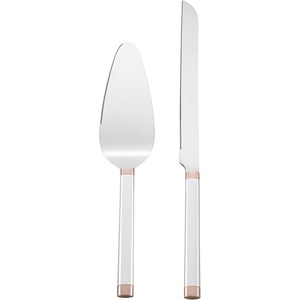 image:imageKate Spade New York Rosy Glow 2Piece Champagne Flute SetDessert Set