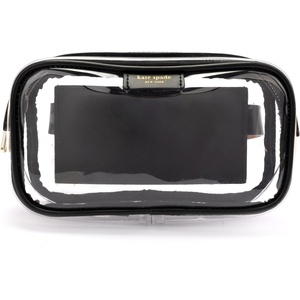 image:imageKate Spade New York Womens Leather Clear Belt Bag Removable Zip Pouch for HandsFree Carrying amp Travelclearblack