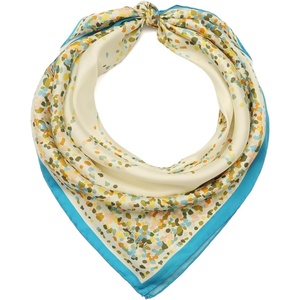image:imageKate Spade Womens Dotted Spade Silk Square Scarf Stylish Fashion Accessory for Women