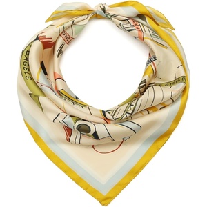 image:imageKate Spade Womens Downtown Day Trip Silk Square Scarf Stylish Fashion Accessory for Women