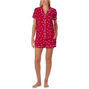 image:imagekate spade new york Short Sleeve Knit Shorty Pj SetWhimsical Hearts