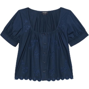 image:imagekate spade new york Womens Broderie Anglaise TopBlazer Blue