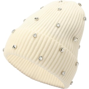 image:imagekate spade new york Womens Embellished BeanieCream