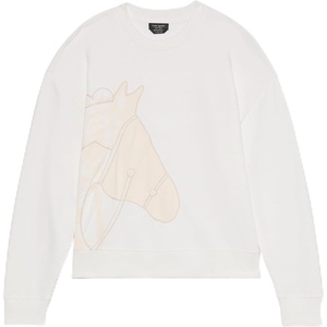 image:imagekate spade new york Womens Horse SweatshirtMint Frosting