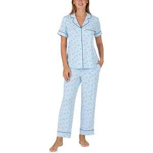 image:imagekate spade new york Womens Kate Spade New York Womens Cropped Pant Pj SetBuzzing Bees Stripe