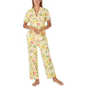 image:imagekate spade new york Womens Kate Spade New York Womens Cropped Pant Pj SetSunset Garden
