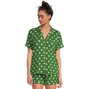 image:imagekate spade new york Womens Kate Spade New York Womens Short Bottoms Pj SetGreen Dot