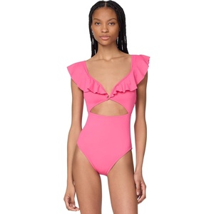 image:imagekate spade new york Womens Ruffle Vwire One PcPizazz Pink