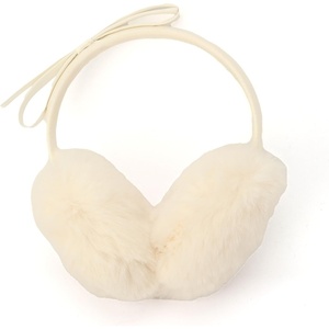 image:imagekate spade new york Womens Shoelace Bow Earmuffs Winter Fashion Accessory for WomenFrench Cream