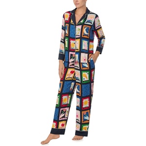 image:imagekate spade new york Womens Sleepwear amp Loungewear  Lightweight Charmeuse Long Sleeve Button Down Pajama Shirt amp Pants SetTarot Cards