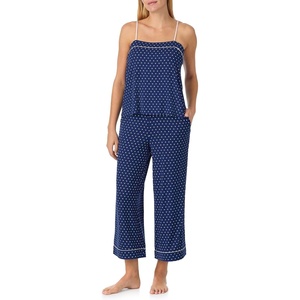 image:imagekate spade new york Womens Sleepwear amp Loungewear  Soft amp Lightweight Modal Jersey Pajama Camisole amp Cropped Pants SetLexington Dot