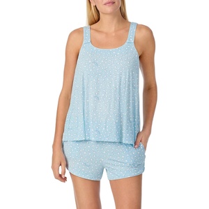 image:imagekate spade new york Womens Sleepwear amp Loungewear  Soft amp Lightweight Modal Jersey Sleeveless Pajama Tank Top amp Shorts SetHeart Serenade