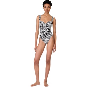 image:imagekate spade new york Womens Underwire One Piece SwimsuitBlack