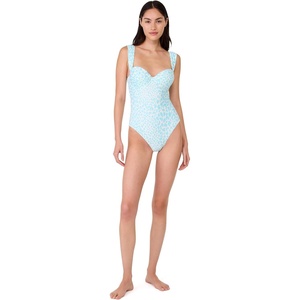 image:imagekate spade new york Womens Underwire One Piece SwimsuitBlue