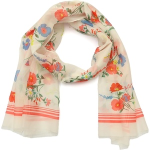 image:imagekate spade new york Womens Whimsical Garden Oblong Scarf Stylish amp Lightweight Fashion Accessory