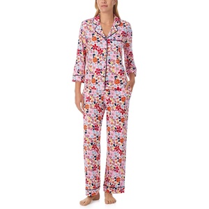 image:imagekate spade new york Womens Womens Long Pant Pj SetPink City Blossoms