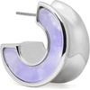 image:imageKate Spade New York Bold Small Hoop Earringslight purplesilver