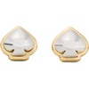 image:imageKate Spade New York Brass Sculpted Spade Stud EarringsSilverGold