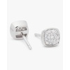 image:imageKate Spade New York Fine Jewerly Pave Diamond StudsSilver Pave Diamond
