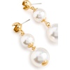 image:imageKate Spade New York Golden Bloom Linear EarringsCreamGold