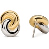 image:imageKate Spade New York Interlock Stud EarringsSilver Gold