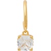 image:imageKate Spade New York Little Luxuries 6mm Square HuggiesClearGold