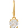 image:imageKate Spade New York Little Luxuries 6mm Square HuggiesClearGold
