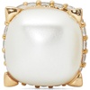 image:imageKate Spade New York Little Luxuries 6mm Square StudsCreamGold