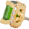 image:imageKate Spade New York Little Luxuries 6mm Square StudsGreenGold