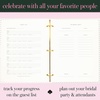 image:imageKate Spade New York Wedding Planning Book and Organizer Wedding Binder with Pages for ToDo Lists Notes Budgeting Invitations Brushy Rose