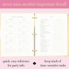 image:imageKate Spade New York Wedding Planning Book and Organizer Wedding Binder with Pages for ToDo Lists Notes Budgeting Invitations Growing TulipsGrowing Tulips