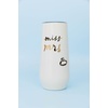 image:imagekate spade new york 10oz Stemless Champagne Flute Small Stainless Steel Tumbler with Lid Double Wall Insulated Metal Cup Miss to Mrs