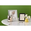 image:imagekate spade new york 897450 Sitting Pretty 5x7 Silver Glitter FrameFrame  4x6 Stripe