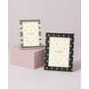image:imagekate spade new york 897450 Sitting Pretty 5x7 Silver Glitter FrameFrame  4x6 Stripe