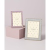 image:imagekate spade new york 897450 Sitting Pretty 5x7 Silver Glitter FrameFrame  5x7 Silver Glitter