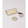 image:imagekate spade new york 897450 Sitting Pretty 5x7 Silver Glitter FrameRing Holder