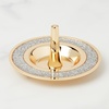 image:imagekate spade new york 897450 Sitting Pretty 5x7 Silver Glitter FrameRing Holder
