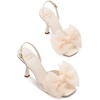 image:imagekate spade new york Beau Mesh Heeled SandalsMesh Cream