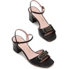 image:imagekate spade new york Bowdie Block Heel SandalBlack