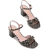 image:imagekate spade new york Bowdie Block Heel SandalBlack Polka Dot