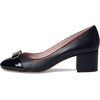image:imagekate spade new york Bowdie Smooth Leather Ballet PumpCaptain Navy