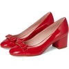 image:imagekate spade new york Bowdie Smooth Leather Ballet PumpCherry Rouge