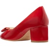 image:imagekate spade new york Bowdie Smooth Leather Ballet PumpCherry Rouge