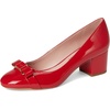 image:imagekate spade new york Bowdie Smooth Leather Ballet PumpCherry Rouge