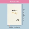 image:imagekate spade new york Bridal Journal Notebook 825 x 525 Hardcover Journal with 200 Lined Pages Miss to MrsMiss to Mrs