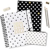 image:imagekate spade new york Bridal Journal Notebook 825 x 525 Hardcover Journal with 200 Lined Pages Miss to MrsPolka Dots